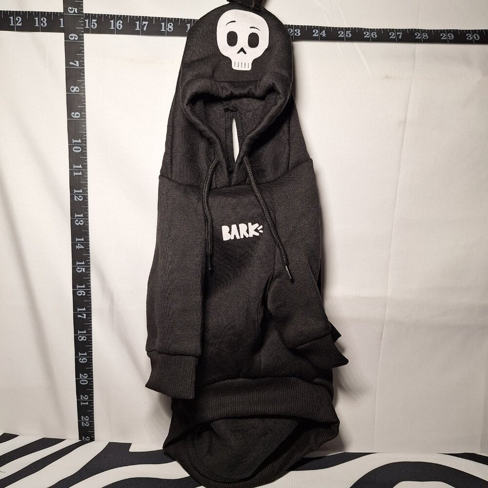 NWT Bark Skeleton Hoodie for Dogs S